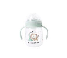 KikkaBoo Cup mit Silikon-Schnabeltasse 240 ml 6m+ Savanna Mint