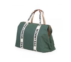 Childhome Wickeltasche Mommy Bag Canvas Grün