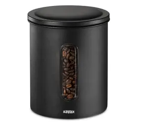 Xavax Barista Dose für 500 g Kaffeebohnen oder 700 g gemahlenen Kaffee / luftdicht / mattschwarz