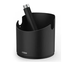 Xavax Barista Kaffeeklopfer / geräuschlos / Edelstahl / mattschwarz