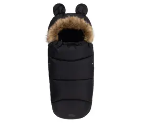 Momi Wintertasche schwarz / 95x45cm