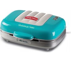 Ariete 1972 Vintage 3in1 blau / Sandwichmaker / 700W / 3 Tellertypen 