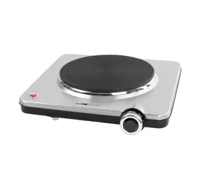 Clatronic EKP 3788 schwarzgrau / Einflammiger Elektroherd / 1500W / Abverkauf