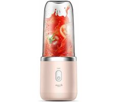 Deerma NU05 pink / Smoothie-Mixer / 140 W / 21.000 U/min / 0,4 l