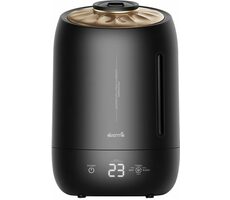 Deerma F600 schwarz / Ultraschall-Luftbefeuchter / 25W / Raum bis 30 m-2 / 280 ml-h / Wassertank 5 L / 36 dB
