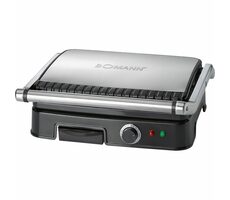 Bomann KG 2242 CB schwarz / Elektro-Kontaktgrill / 2000 W / Edelstahl