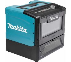 Makita MW001GZ schwarz / Batteriebetriebener Mikrowellenherd / Li- ION 40 V / Ohne Batterie