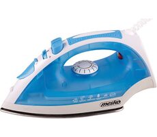 Mesko MS 5023 weiß blau / Dampfbügeleisen / 2200 W / 230 ml / 35 g-min / Lagerverkauf