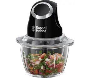 Russell Hobbs 24662-56 Mini-Zerkleinerer schwarz / Mini-Zerkleinerer / 200 W / 0,5 l 