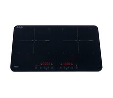 Camry CR 6514 schwarz / Elektro-Induktionsherd / 350 W / 2 Kochplatten 