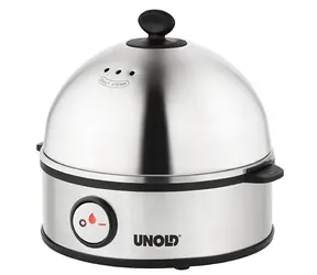 Unold 38626 / Eierkocher / 360 W / bis zu 7 Eier / Edelstahl