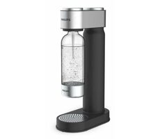 Philips ADD4902BK schwarz / Wassersprudler / BPA-frei / 1x Flasche 1 l / 1x CO2-Gas