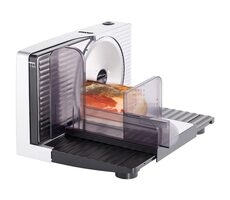 Unold 78866 Silber / Elektrischer Allesschneider / 100 W / Messerdurchmesser 170 mm / Scheibenstärke 0-15 mm