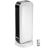 Unold 86430 weiß / elektrischer Warmluftkonvektor / 2000 W / 4 Leistungsstufen / Fernbedienung