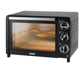 Unold 68875 / Elektrobackofen / 1200 W / 18 L / Temperatur 100 - 220 °C / 4 Heizelemente / Timer
