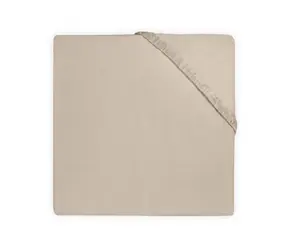 Jollein Spannbetttuch 120x60 cm Nougat 2 Stk 