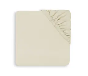 Jollein Spannbetttuch 40/50 x 80/90 cm Elfenbein