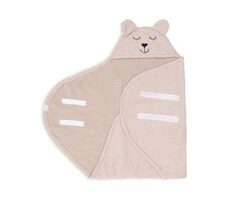 Jollein Boucle Wild Rose Teddybär-Wickeltuch