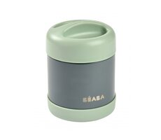 Beaba Thermoskanne für Lebensmittel, 300 ml, Mineralgrau