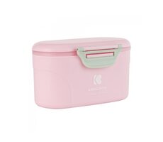 KikkaBoo Behälter für Milchpulver mit Messbecher 130 g Pink