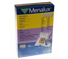 Menalux 1900 Staubsaugerbeutel / für Daewoo & De'longhi Staubsauger / 5 Stück + Filter