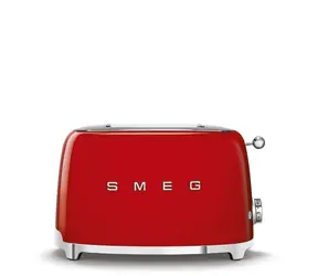 SMEG 50's Retro Style rot / Toaster / 950 W / 2 Schlitze / 2 Toasts / 6 Bräunungsgrade