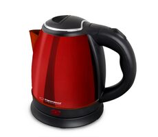 Esperanza EKK128R PARANA rot / Schnellkochtopf / 1350 W / 1 L / Edelstahl und Kunststoff 
