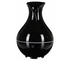 SIXTOL Bloom schwarz glänzend / Aromadiffusor / 200ml / 6 W / Automatische Abschaltung