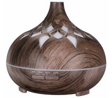 SIXTOL Palm Holz / Aromadiffusor / 500 ml / 12 W / Automatische Abschaltung