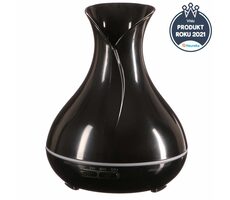 SIXTOL Vulcan schwarz glänzend / Aromadiffusor / 350ml / 12 W / Automatische Abschaltung