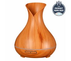 SIXTOL Vulcan helles Holz / Aromadiffusor / 350 ml / 12 W / Automatische Abschaltung