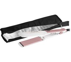 ECG ZV 1255 Ceramic Wide rosa / Haarglätter / Temperaturen 120°-210°C / Ionisierung 