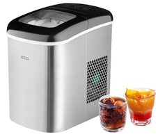 ECG ICM 1253 Iceman silber / Eismaschine / 120 W / 2 L / 11,8 kg pro Tag 