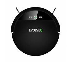 Evolveo RoboTrex H6 schwarz / Roboterstaubsauger / 2600 mAh / 62 dB / HEPA / Wasserwischen / Station / Controller