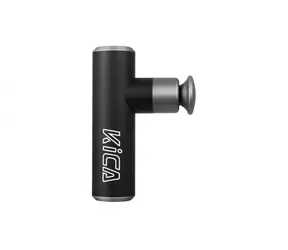 KiCA Mini 2 Massagepistole schwarz / 4 Intensitätsstufen / 3 austauschbare Köpfe / USB-C 