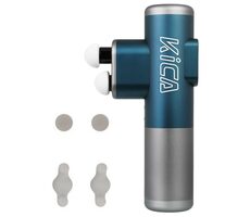 KiCA 3 Massagepistole blau / 3 Modi / 3 austauschbare Köpfe / USB-C