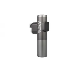 KiCA Pro Massagepistole grau / 2 Massageköpfe / 3 Modi / 3 austauschbare Köpfe / USB-C 