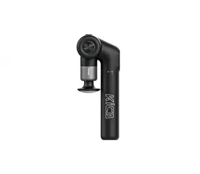 KiCA Evo Massagepistole schwarz / 6 austauschbare Köpfe / USB-C 