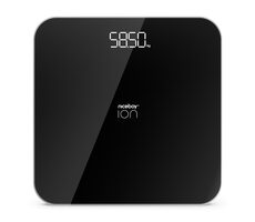 Niceboy ION FitScale schwarz / Personenwaage / bis 180 kg / 3x AAA