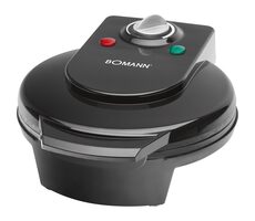 Bomann WA 5018 CB schwarz / Waffeleisen / 1200W 