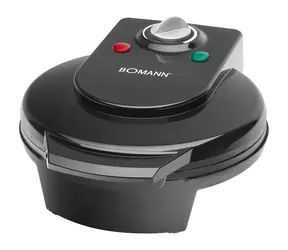 Bomann WA 5018 CB schwarz / Waffeleisen / 1200W 