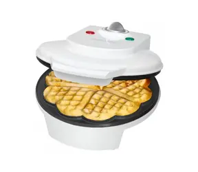 Bomann WA 5018 CB weiß / Waffeleisen / 1200W 