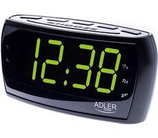 Adler AD 1121 schwarz / Uhrenradio / FM / AM