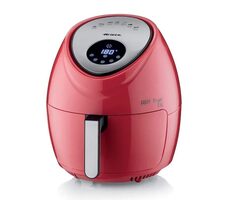 Ariete 4618-01 XXL rot / Heißluftfritteuse / 1800W / 5,5 l / bis 200°C