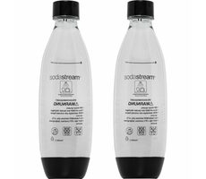 SodaStream Flasche FUSE 2 x 1l schwarz 2Pack 