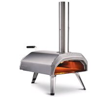 Ooni Karu 12 silber / Pizzaofen / 500°C / 30 x 30 cm / Holz & Gas