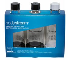SodaStream Flaschen KSTFL 3 x 1l schwarz-weiß 3er Pack 