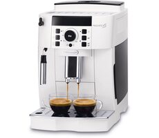 DeLonghi Magnifica ECAM 21.117.W weiß / Kaffeevollautomat / 1450 W / 15 bar / 1,8 l / Behälter 250 g 