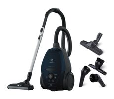 Electrolux PD82-4ST schwarz / Beutelstaubsauger / 500 W / 3,5L / 57 dB / HEPA / Radius 12m 