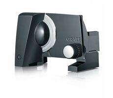 Graef SKS 10002 schwarz / Elektro-Allesschneider / 170W / Schnittstärke 0-20 mm